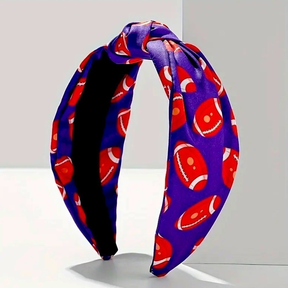 Royal Blue Football Headband